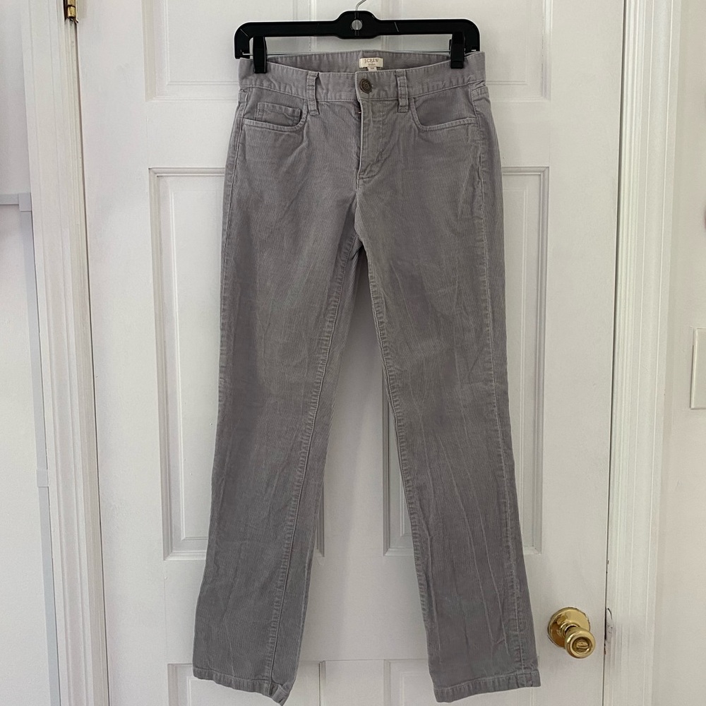 J.Crew Grey Corduroy Pants